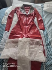 Red With Brown trim Closed Toe