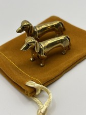 Brass Dachshund Figurine (2) -