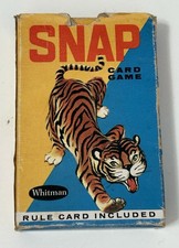 Vintage Whitman Snap Card Game