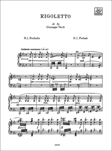 Rigoletto giuseppe verdi vocal - verdi,