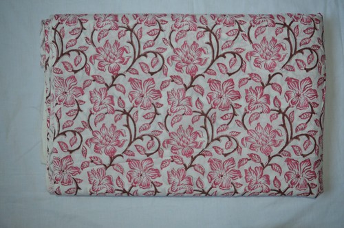 Indian new hand block floral - new,