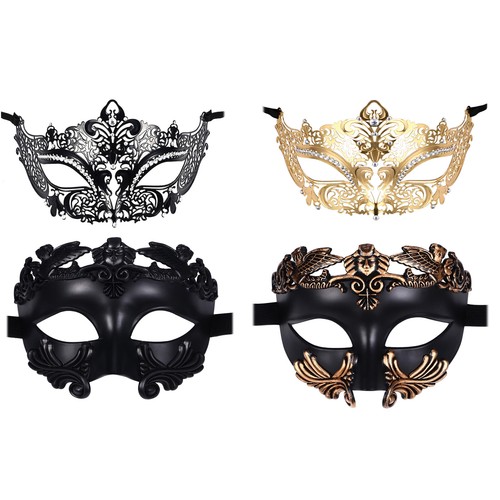Couple 2pcs masquerade metal - couple,