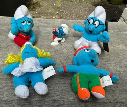 Vintage mcdonalds smurfs - mcdonalds, plush