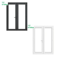 PVC French Patio Door Garden