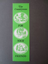 Vintage BOOKMARK Countryman Magazine Subscription Promotional 1980s Advertising