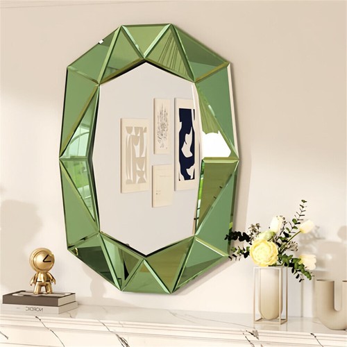 Large edged wall mirror - large,