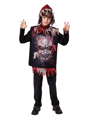 Kids devil tabard hood - devil,