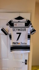 Hull FC Match Worn Rugby League Shirt Jersey