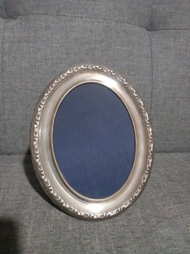 Hallmarked oval sterling - hallmarked,