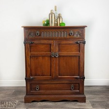 Old Charm Furniture Drinks Cabinet / Entertainment Unit