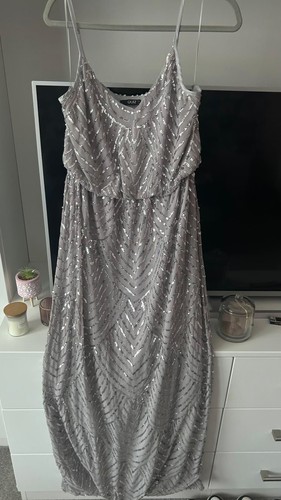 Quiz grey silver sequin - grey/silver,