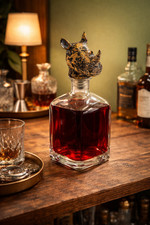 Large Glass Storage Bottle