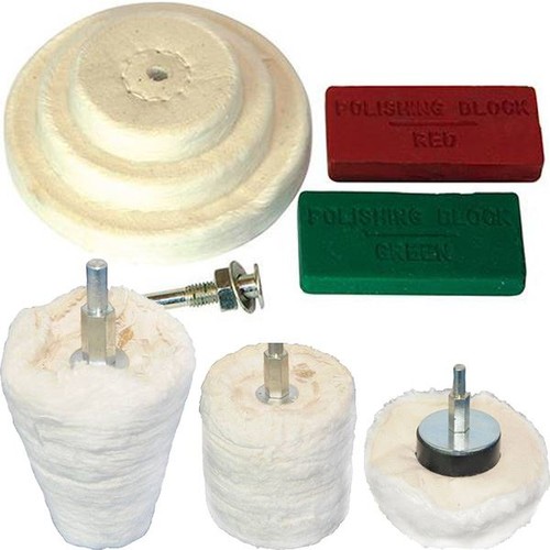 9pc metal polishing kit dome - 9pc,