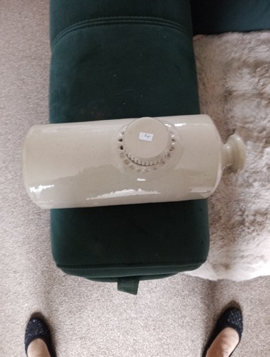 Vintage ceramic bed foot - ceramic,