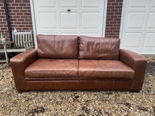 Next Brown Real Leather Three