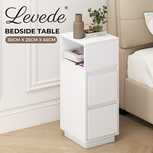 Levede slim bedside - slim, table