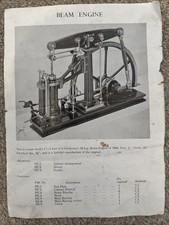 Clarkson Sanderson Beam Engine