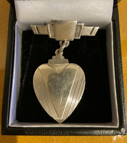 Art deco hallmarked silver - art,
