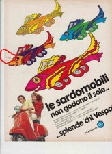 ADVERTISING-PIAGGIO VESPA 1972