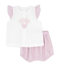 Spanish Cotton Baby Girl White