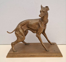 Vintage Bronze Greyhound