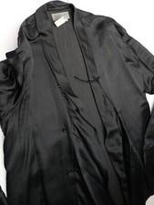 Yohji Yamamoto Pour Homme Silk Jacket, Tang Suit, Tangzhuang, 唐裝, Size M, Black