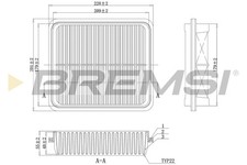 AIR FILTER FITS: SUZUKI VITARA