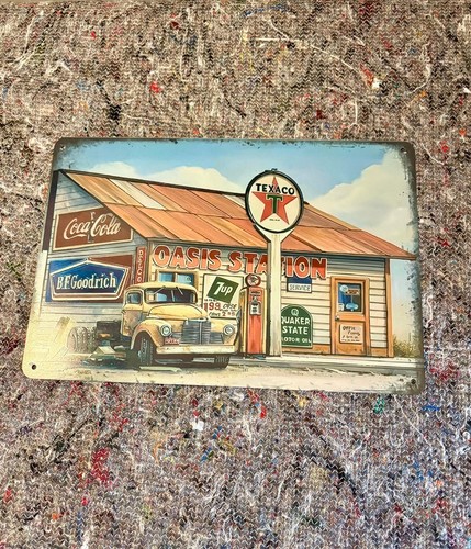 Brand new retro - large, metal