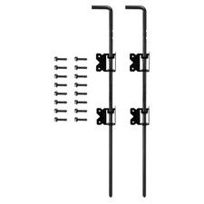 2 Pack 36" Cane Bolt Gate Drop