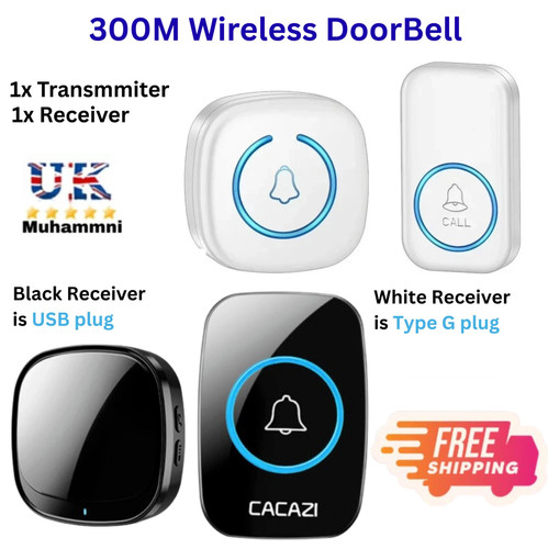 Wireless door bells waterproof - bells,