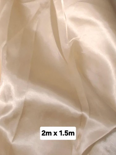 5m champagne satin - 2m, x