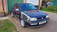 Volkswagen golf cabrio avantgarde 2.0L project or spares / repairs