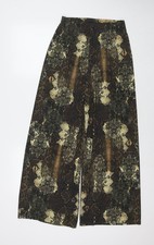 Zara Womens Brown Animal Print