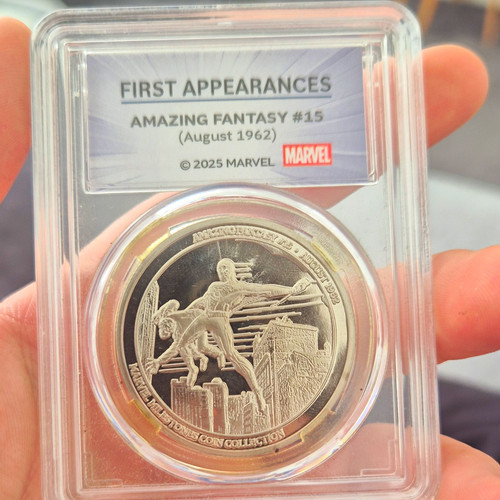 Marvel milestones coin - milestones,