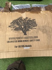 Forest Master FM5 Log Wood Splitter Work Bench & Safety Cage New/Sealed RP £95!