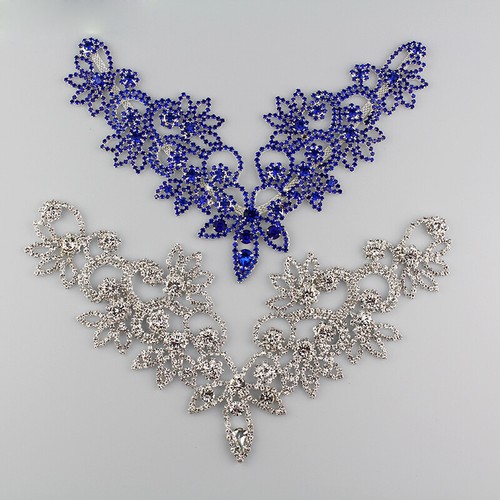 Crystal rhinestone applique - crystal,