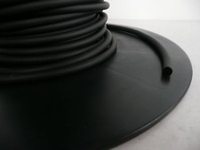 Neoprene Sponge Black Cord dia