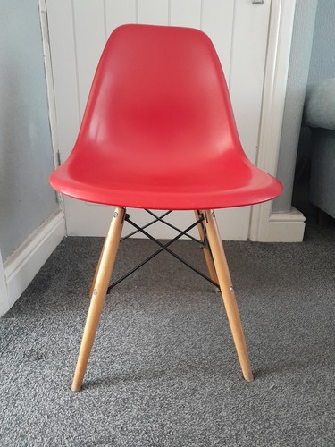 Loft red eames style modern - eames,