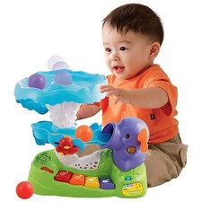 VTech Baby Pop and Play Elephant – Ball Popper Toy with Music & Lights Fun