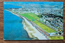 1974 Ayr Scotland Aerial View Postcard  by Airviews Ltd Sent to Cheshire