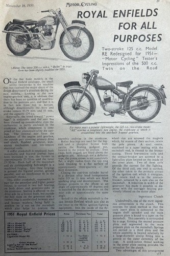 Royal enfield model - enfield, range