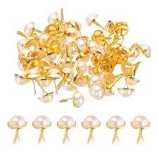 50 Pcs Brads Paper Fasteners