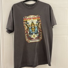 Vintage Isle Of Wight T-Shirt Med  T Black (m) | prodigy Foo Fighters Coldplay