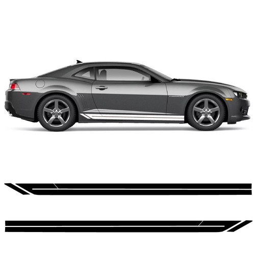 Turbo stripe decals for
