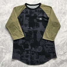 FUTURA x STUSSY LABORATORIES 2000 RAGLAN T-SHIRT Size S