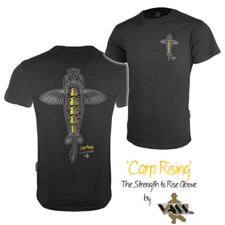 Vass Rising Tee Shirt Black -