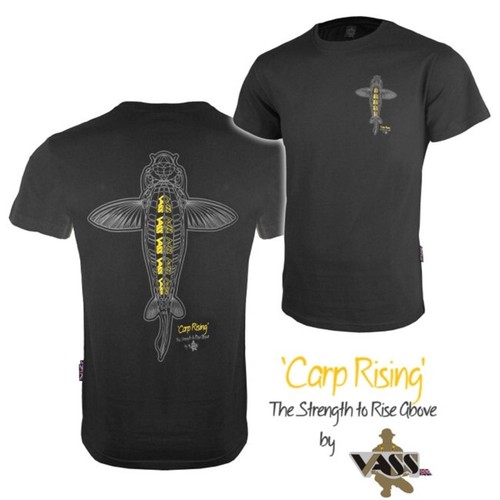 Vass rising tee shirt black - rising,