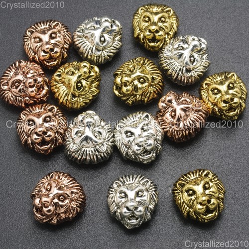 Solid metal lion - metal, bracelet