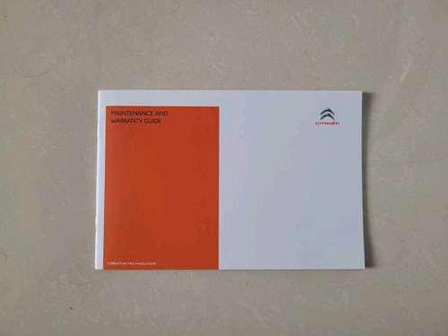 Citroen service book covers - service,