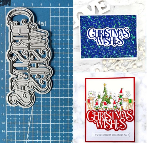 Christmas wishes metal cutting - wishes,